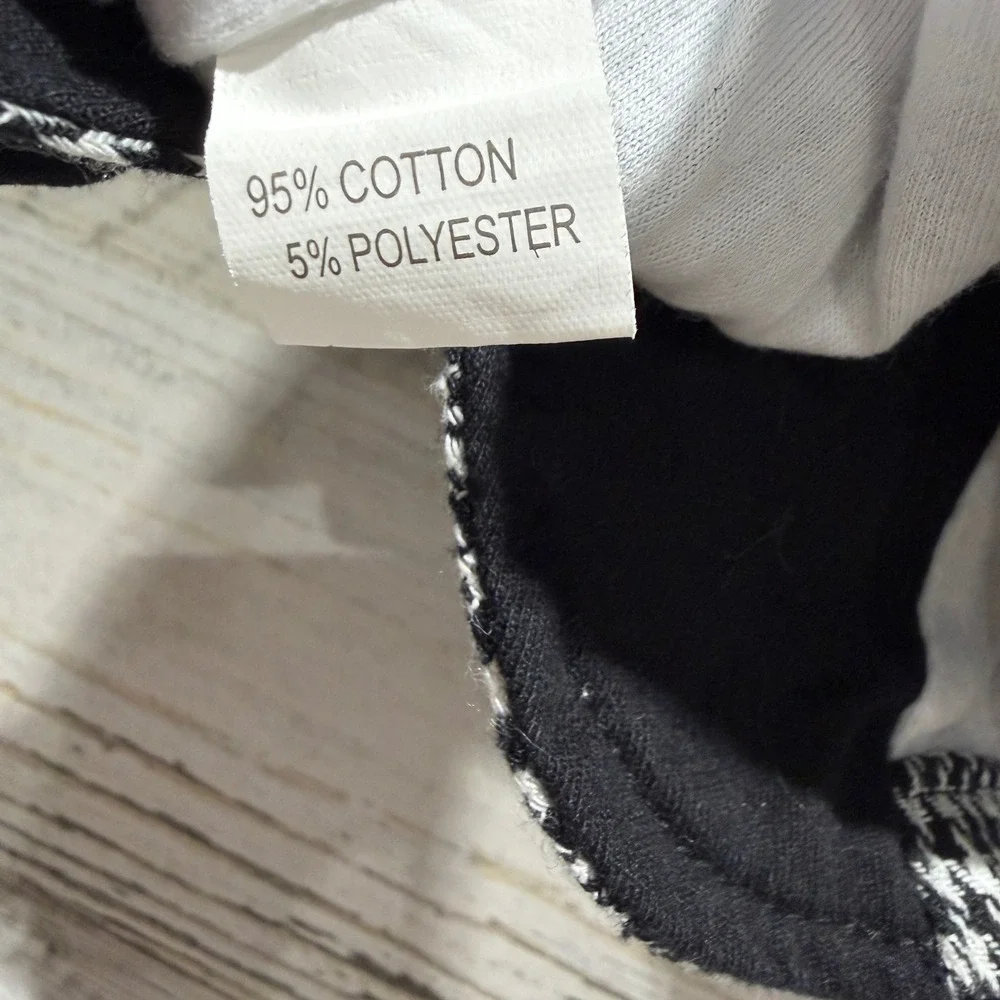 Little Baby Blazer Boys 6M (70) Black White Houndstooth Preppy Dark Academia EUC